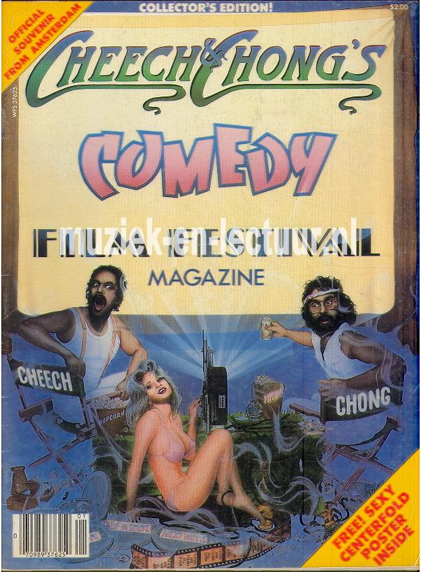 Cheech and Chong's comedy Film festival magazine 1982